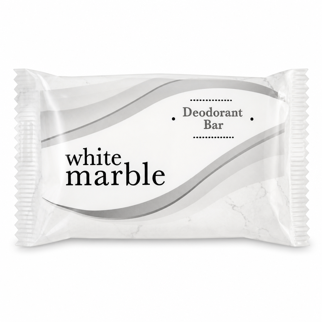 DIA00194A individually wrapped White Marble deodorant bar